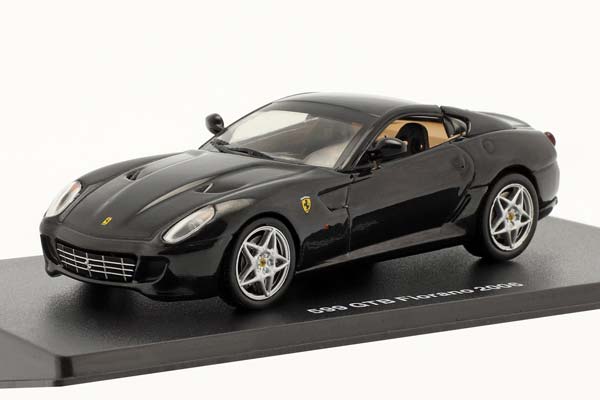 FERRARI 599 GTB FIORANO YEAR 2006 WITH SHOWCASE BLACK / ФЕРРАРИ 599 ГТБ ФЬОРАНО БОКС ЧЕРНЫЙ