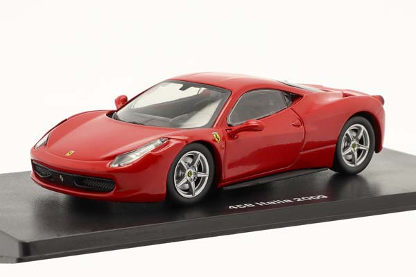 FERRARI 458 ITALIA YEAR 2009 WITH SHOWCASE RED / ФЕРРАРИ 458 ИТАЛИА БОКС КРАСНЫЙ