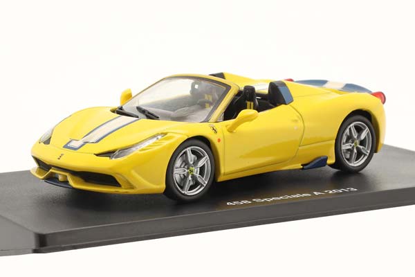 FERRARI 458 SPECIALE A YEAR 2013 WITH SHOWCASE YELLOW / ФЕРРАРИ 458 СПЕКИАЛЕ БОКС ЖЕЛТЫЙ
