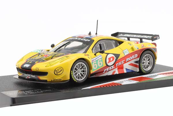 FERRARI 458 ITALIA GT2 #66 24H LEMANS 2011 BELL, SUGDEN, MAASSEN / ФЕРРАРИ 458 ИТАЛИА ГТ2 24 ЧАСА ЛЕ-МАН БЕЛЛ СУГДЕН МААССЕН