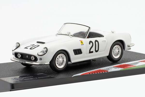 FERRARI 250 CALIFORNIA #20 24H LEMANS 1960 STURGIS, SCHLESSER / ФЕРРАРИ 250 КАЛИФОРНИА 24 ЧАСА ЛЕ-МАН СТУРГИС ШЛЕССЕР