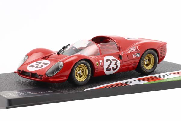 FERRARI 330 P4 #23 WINNER 24H DAYTONA 1967 BANDINI, AMON / ФЕРРАРИ 330 P4 ПОБЕДИТЕЛЬ 24 ЧАСА ДАЙТОНА БАНДИНИ АМОН