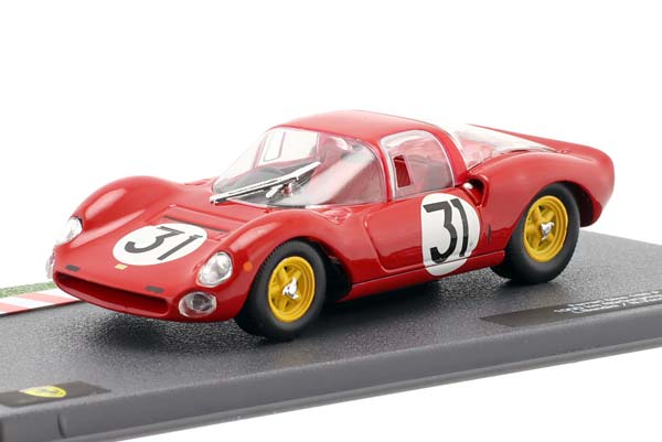 FERRARI DINO 166 P #31 1000KM NÜRBURGRING 1965 BANDINI, VACCARELLA / ФЕРРАРИ ДИНО 166 1000 КМ НУРБУРГРИНГ БАНДИНИ ВАККАРЕЛЛА