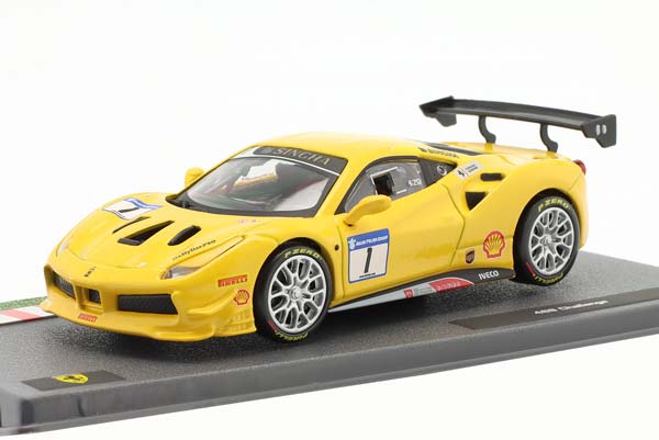 FERRARI 488 CHALLENGE #1 YELLOW / ФЕРРАРИ 488 ЧАЛЛЕНГЕ ЖЕЛТЫЙ
