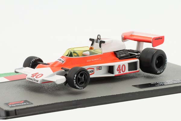 MCLAREN M23 #40 BRITISH GP FORMULA 1 1977 GILLES VILLENEUVE / МАКЛАРЕН M23 БРИТИШ ГРАН-ПРИ ФОРМУЛА-1 ГИЛЛЕС ВИЛЛЕНЕУВЕ