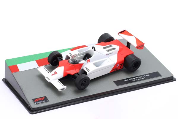 MCLAREN MP4/1 #7 FORMULA 1 1981 JOHN WATSON / МАКЛАРЕН MP4/1 ФОРМУЛА-1 ДЖОХН ВАЦОН — фото 3