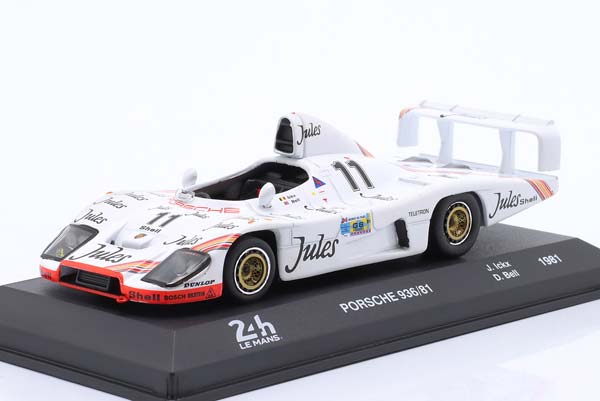 PORSCHE 936/81 #11 WINNER 24H LEMANS 1981 ICKX, BELL / ПОРШЕ 936/81 ПОБЕДИТЕЛЬ 24 ЧАСА ЛЕ-МАН ИККС БЕЛЛ