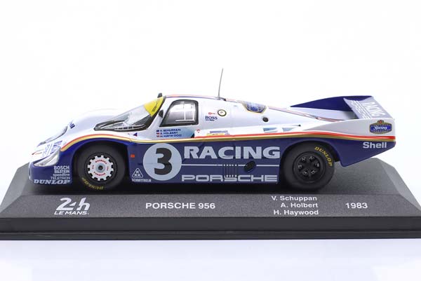 PORSCHE 956 #3 WINNER 24H LEMANS 1983 HOLBERT, HAYWOOD, SCHUPPAN / ПОРШЕ 956 ПОБЕДИТЕЛЬ 24 ЧАСА ЛЕ-МАН ХОЛБЕРТ ХАЙВУД ШУППАН — фото 4
