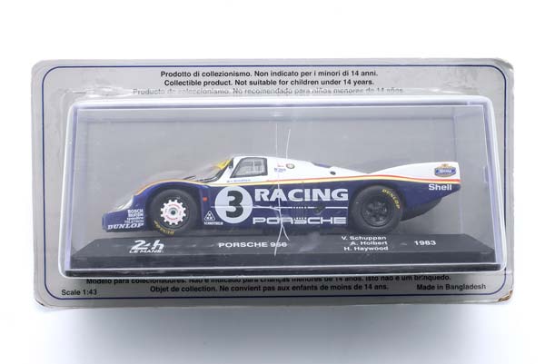 PORSCHE 956 #3 WINNER 24H LEMANS 1983 HOLBERT, HAYWOOD, SCHUPPAN / ПОРШЕ 956 ПОБЕДИТЕЛЬ 24 ЧАСА ЛЕ-МАН ХОЛБЕРТ ХАЙВУД ШУППАН — фото 6