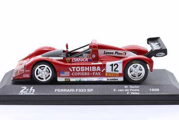 FERRARI 333SP #12 8TH 24H LEMANS 1998 TAYLOR, VAN DE POELE, VELEZ / ФЕРРАРИ 333SP 8TH 24 ЧАСА ЛЕ-МАН ТАЙЛОР ВАН ДЕ ПОЕЛЕ ВЕЛЕЗ — фото 4