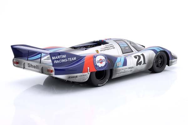PORSCHE 917 LH #21 24H LEMANS 1971 LARROUSSE, ELFORD DIRTY VERSION / ПОРШЕ 917 ЛХ 24 ЧАСА ЛЕ-МАН ЛАРРУССЕ ЕЛФОРД ГРЯЗНАЯ ВЕРСИЯ — фото 2