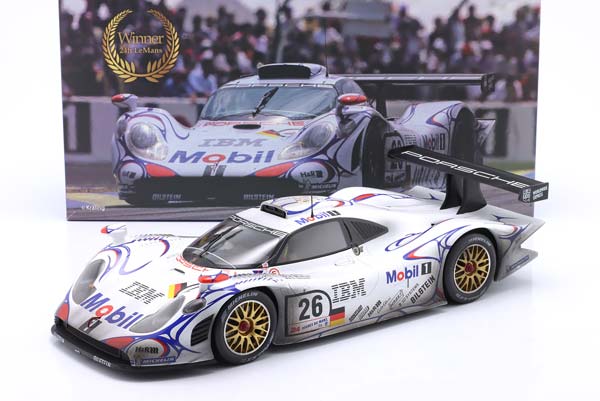 PORSCHE 911 GT1 #26 WINNER 24H LEMANS 1998 DIRTY VERSION / ПОРШЕ 911 GT1 ПОБЕДИТЕЛЬ 24 ЧАСА ЛЕ-МАН ГРЯЗНАЯ ВЕРСИЯ — фото 3