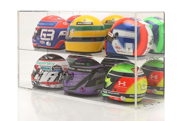 HIGH QUALITY MIRRORED SHOWCASE FOR HELMETS OR MODELCARS 1:18 / ХИГХ КВАЛИТЙ МИРРОРЕД БОКС ДЛЯ ХЕЛМЕЦ ОР МОДЕЛЕЙ ПРОЗРАЧНЫЙ ЗЕРКАЛЬНЫЙ — фото 7