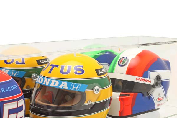 HIGH QUALITY MIRRORED SHOWCASE FOR HELMETS OR MODELCARS 1:18 / ХИГХ КВАЛИТЙ МИРРОРЕД БОКС ДЛЯ ХЕЛМЕЦ ОР МОДЕЛЕЙ ПРОЗРАЧНЫЙ ЗЕРКАЛЬНЫЙ — фото 8