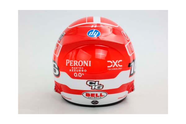 MINI HELMET SEASON 2025 - CHARLES LECLERC SCALE 1-2 HELMET PRODUCED BY BELL / ШЛЕМ ББР 1:1 — фото 6