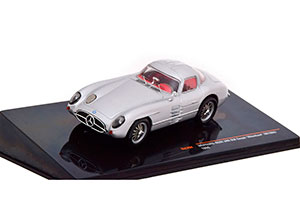 MERCEDES W196S 300 SLR COUPE UHLENHAUT 1955 SILVER — фото 1
