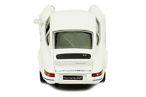 PORSCHE 911 CARRERA RS 2.7 1973 WHITE/BLUE — фото 4
