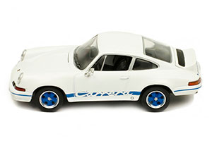 PORSCHE 911 CARRERA RS 2.7 1973 WHITE/BLUE — фото 8