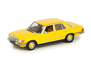 MERCEDES W116 450 SEL 1975 YELLOW