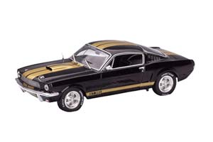 FORD MUSTANG SHELBY GT 350 1965 BLACK/GOLD