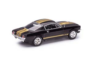 FORD MUSTANG SHELBY GT 350 1965 BLACK/GOLD — фото 2