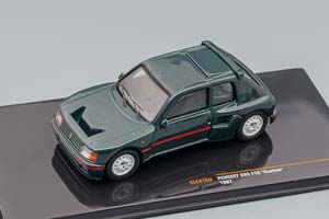 PEUGEOT 205 T16 CUSTOMS 1987, METALLIC DARK GREEN