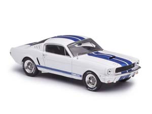 FORD MUSTANG SHELBY GT 350 1965 WHITE/BLUE / ФОРД МУСТАНГ — фото 4