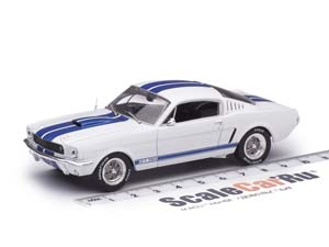 FORD MUSTANG SHELBY GT 350 1965 WHITE/BLUE / ФОРД МУСТАНГ — фото 11