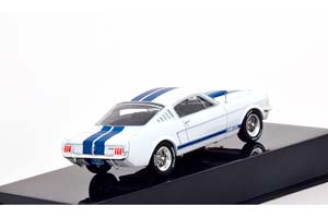 FORD MUSTANG SHELBY GT 350 1965 WHITE/BLUE / ФОРД МУСТАНГ — фото 2