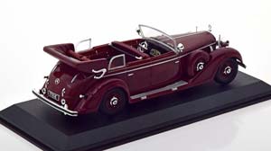 MERCEDES TYP 770K CONVERTIBLE 1938 DARK RED — фото 2