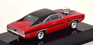 DODGE CHARGER R/T 1970 RED FLATBLACK — фото 2