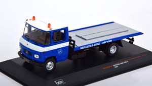 MERCEDES L608 D MERCEDES BENZ SERVICE 1980 BLUE WHITE