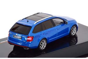 SKODA OCTAVIA RS COMBI III 2017 BLUE METALLIC — фото 2