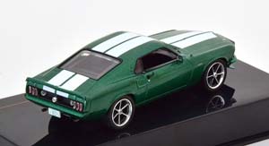 FORD MUSTANG CUSTOM 1969 GREEN METALLIC WHITE — фото 2