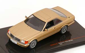 MERCEDES 560 SEC C126 COUPE 1981 GOLDEN