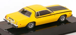 PLYMOUTH FURY ROAD RUNNER 1975 YELLOW BLACK — фото 2