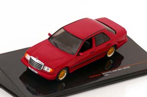 MERCEDES 300E W124 SALOON 1984 RED