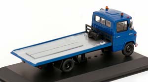 MERCEDES L608 D WRECKER SERVICE 1980 BLUE SILVER — фото 2