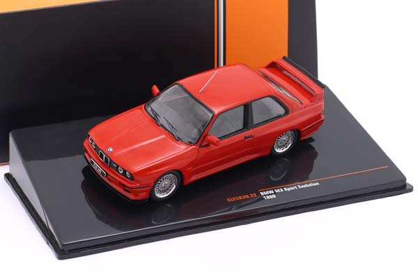 BMW M3 SPORT EVOLUTION YEAR 1990 RED / БМВ M3 СПОРТ ЭВОЛЮШН КРАСНЫЙ — фото 3