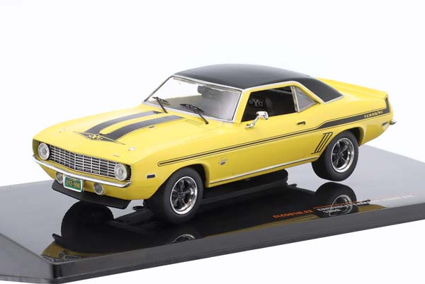 CHEVROLET CAMARO YENKO SYC YEAR 1969 YELLOW / BLACK / ШЕВРОЛЕ КАМАРО ЙЕНКО СЙК ЖЕЛТЫЙ ЧЕРНЫЙ