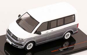 VW VOLKSWAGEN T6 MULTIVAN 2017 GREY METALLIC/WHITE