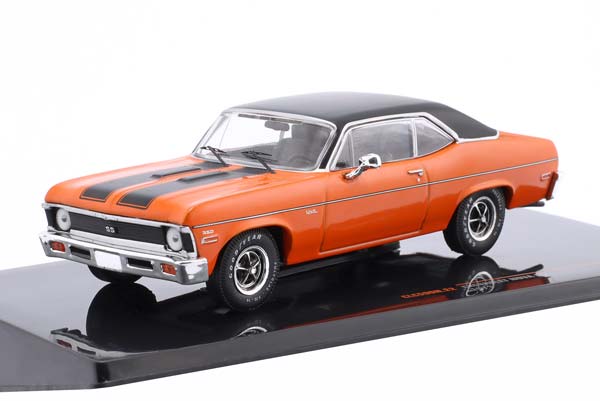 CHEVROLET NOVA SS YEAR 1971 ORANGE / BLACK / ШЕВРОЛЕ НОВА СС ОРАНЖЕВЫЙ ЧЕРНЫЙ