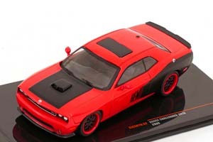 DODGE CHALLENGER SRT8 2009 RED/BLACK