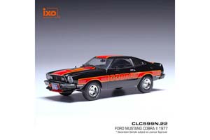 FORD MUSTANG COBRA II 1977 / ФОРД МУСТАНГ КОБРА 2 ЧЕРНЫЙ