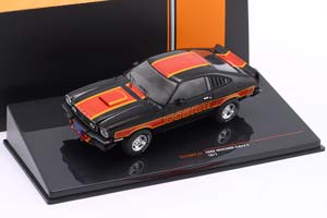 FORD MUSTANG COBRA II 1977 BLACK RED ORANGE — фото 3
