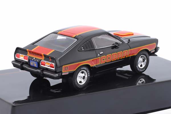 FORD MUSTANG II COBRA YEAR 1977 BLACK / DECOR / ФОРД МУСТАНГ 2 КОБРА ЧЕРНЫЙ — фото 2