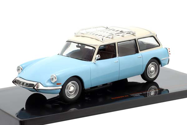 CITROEN ID19 BREAK YEAR 1960 LIGHT BLUE / WHITE / СИТРОЕН ID19 БРИК СВЕТЛЫЙ СИНИЙ БЕЛЫЙ СВЕТЛО