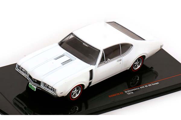 OLDSMOBILE 442 W-30 COUPE 1970 WHITE / ОЛДСМОБИЛЬ 442 W-30 КУПЕ 1970 БЕЛЫЙ
