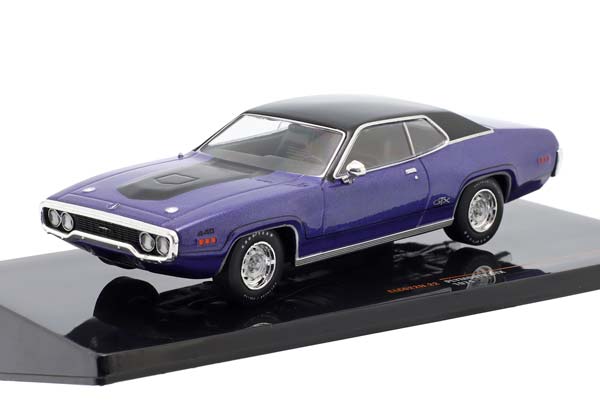 PLYMOUTH GTX RUNNER YEAR OF CONSTRUCTION 1971 PURPLE / ПЛИМУТ GTX РУННЕР ФИОЛЕТОВЫЙ