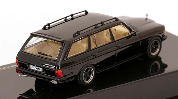 MERCEDES AMG 500 TE V8 (S123) TURNIER 1979 BLACK / МЕРСЕДЕС АМГ 500 ТЕ V8 S123 ТУРНИЕР ЧЕРНЫЙ — фото 2